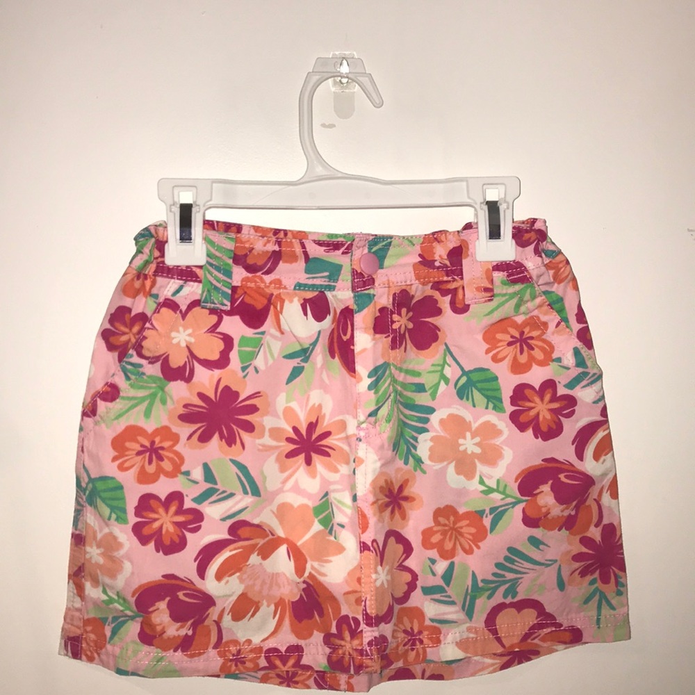 Circo floral skirt with built in shorts!